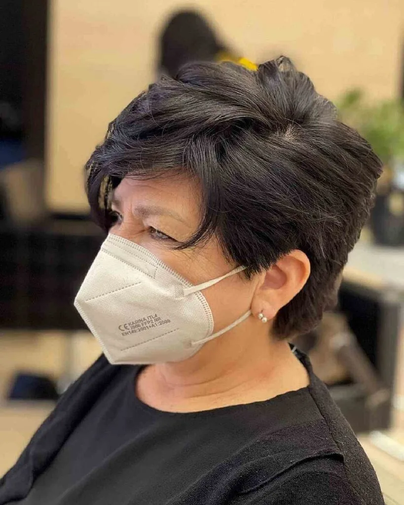 Gentle Pixie Crop for Women with Fat Faces