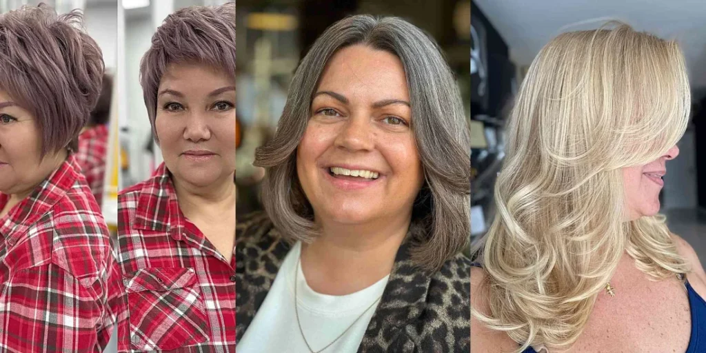 50 Face-Slimming Hairstyles for Women Over 50 and Overweight