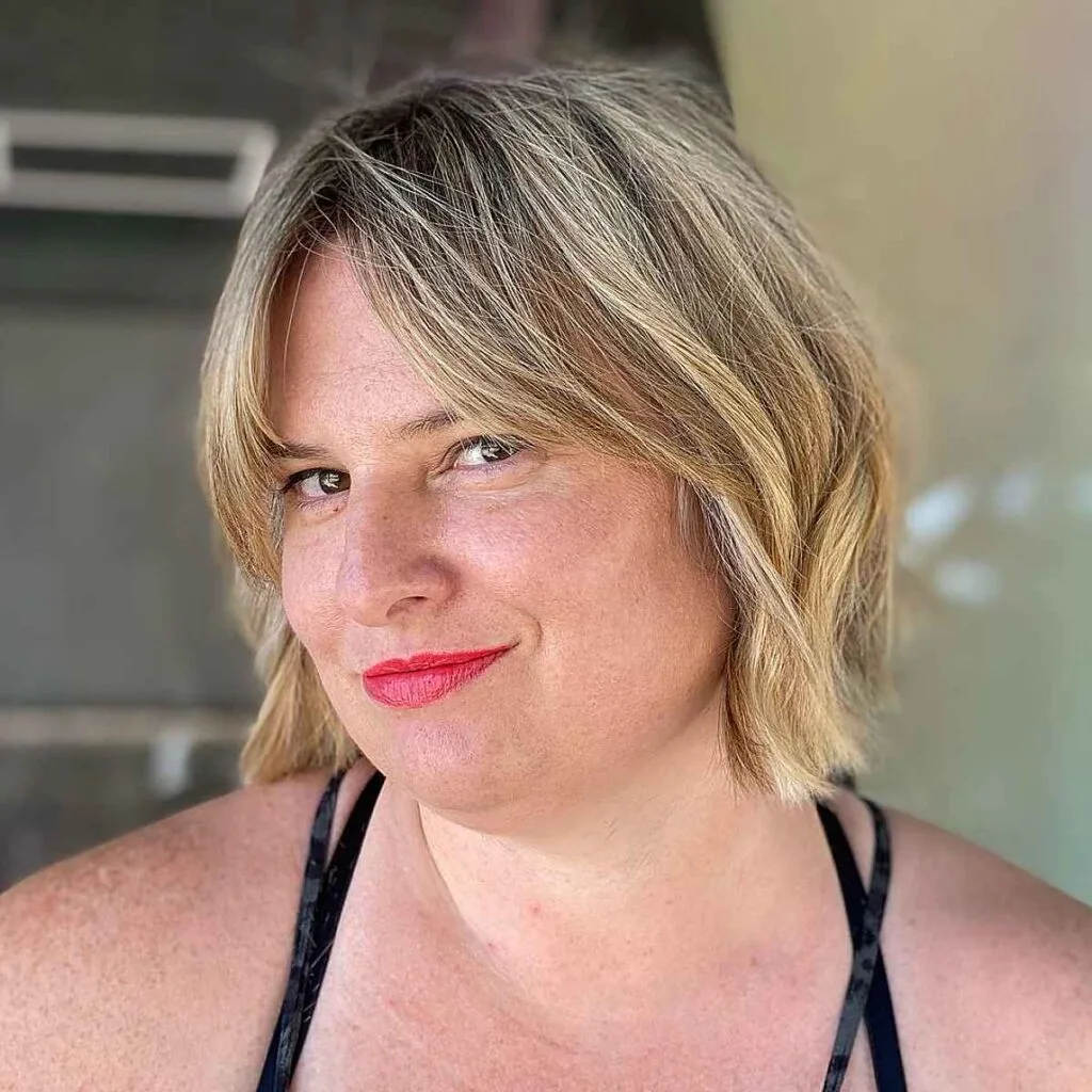 Low-Maintenance Bob for Women Over 40 with Thin Hair