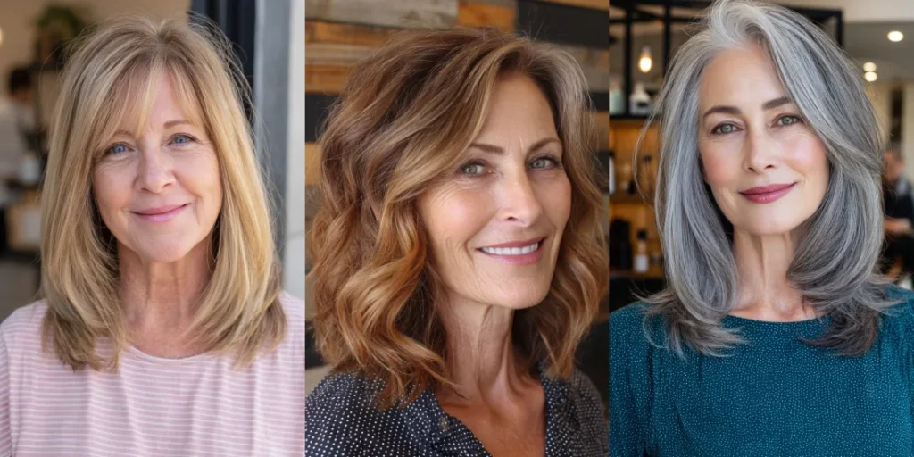 50 Effortless Medium Haircuts Every Women Over 60 Needs to See