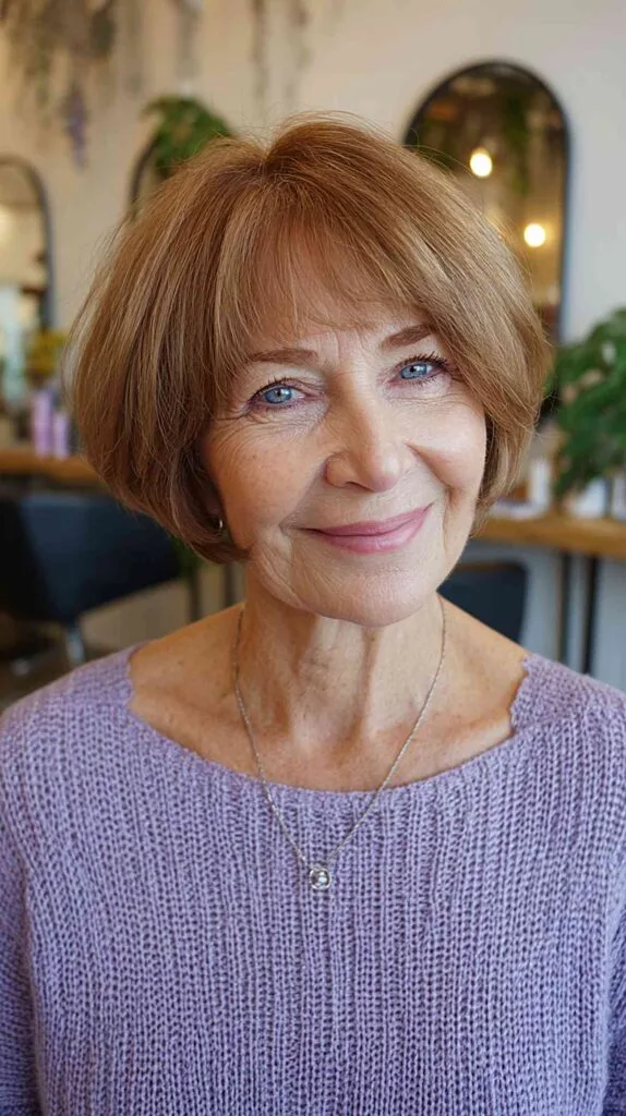 Modern Textured Bob with Soft Layers