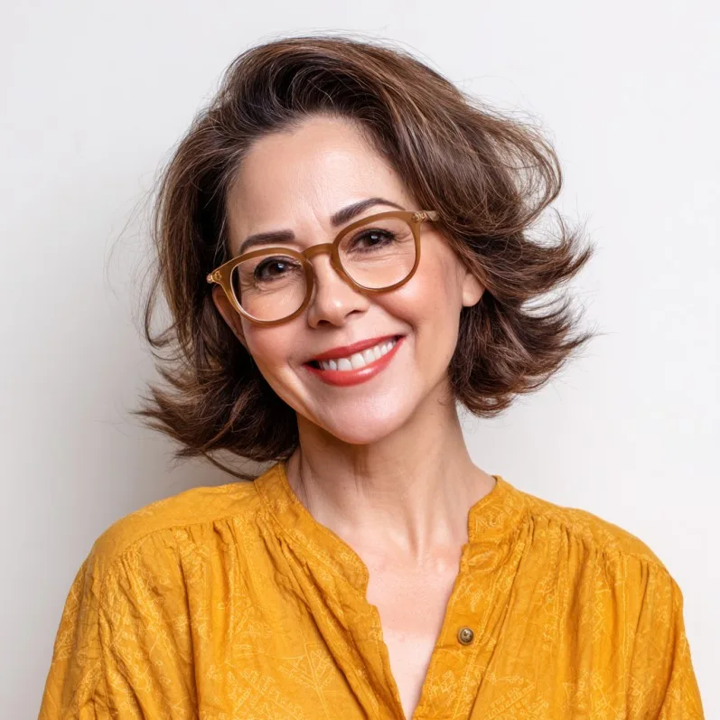 Modern Textured Bob with Soft Volume