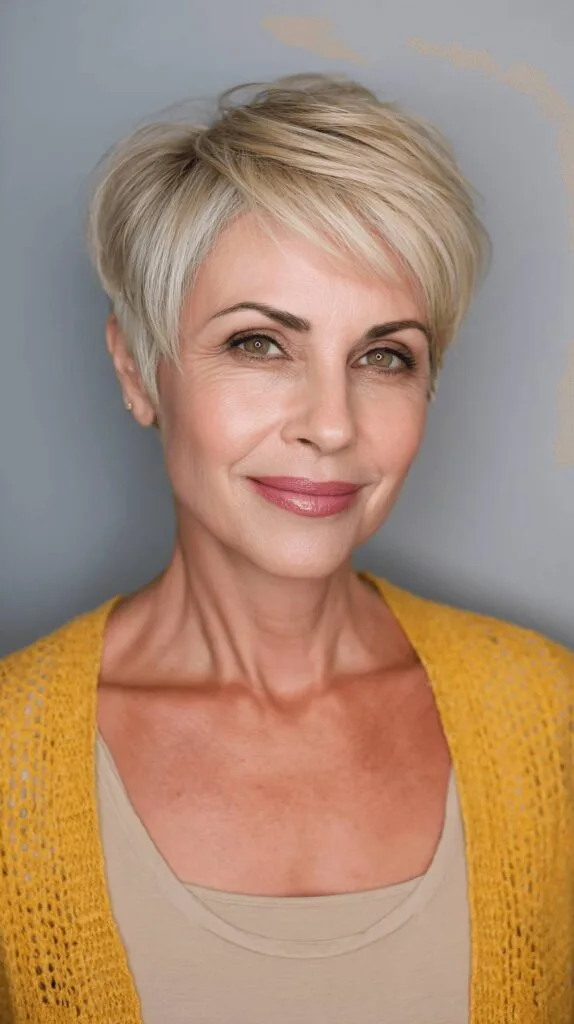 Modern Textured Pixie Cut for Timeless Elegance