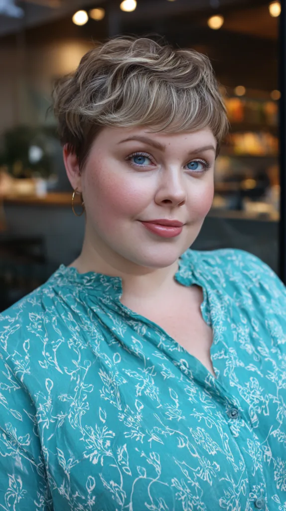 Modern Textured Pixie Cut with Soft Waves