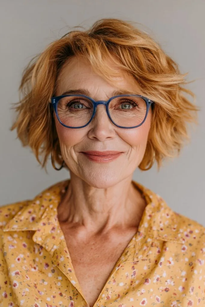 Playful Textured Bob with Soft Waves