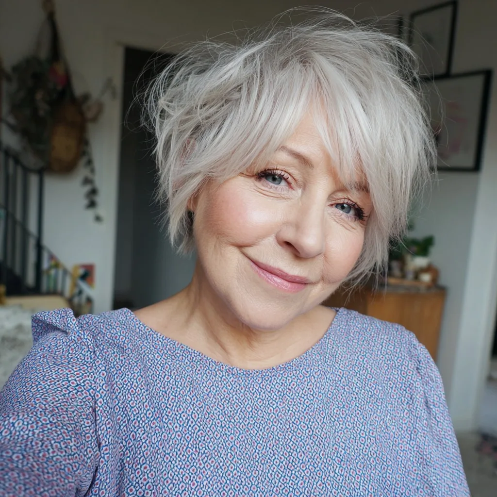 Playful Textured Pixie Bob with Tousled Layers