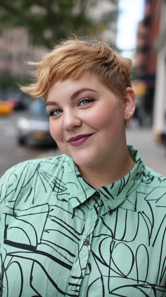 Playful Textured Pixie with Subtle Waves