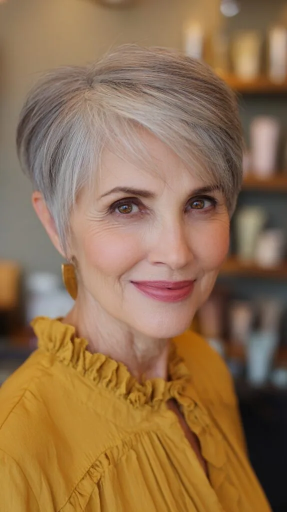 Refined Silver Tapered Cut for Classic Elegance