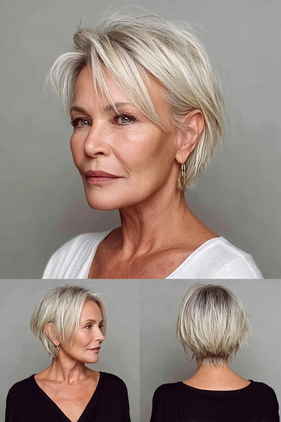 Soft Layered Bob Beauty