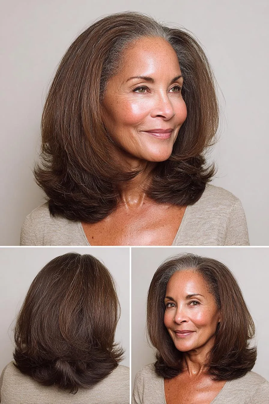 Soft Layered Side Part