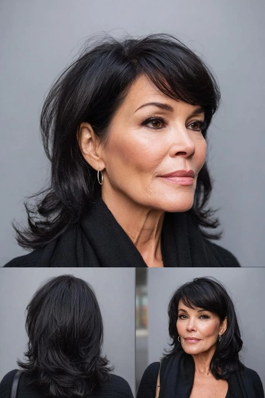 Soft Layers Youthful Fringe
