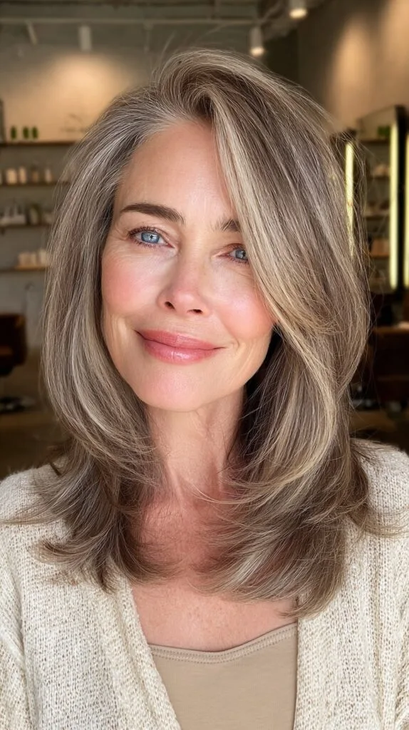 Softly Layered Medium Cut with Natural Movement