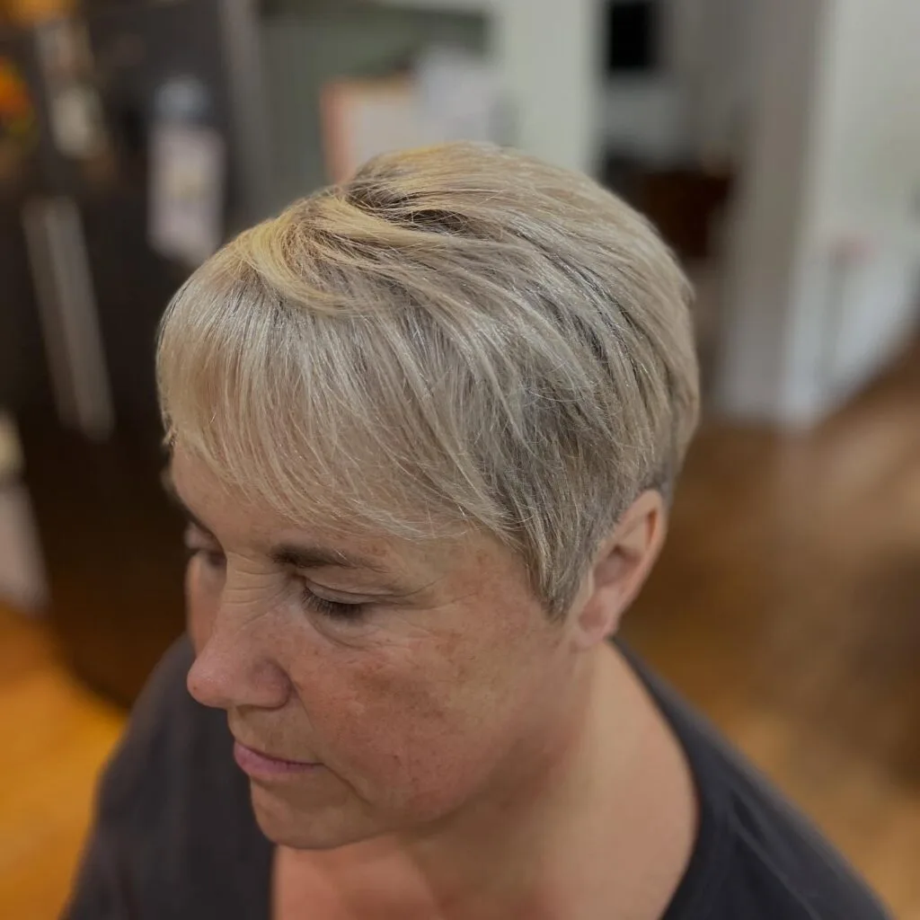 Softly Textured Pixie with Subtle Layers