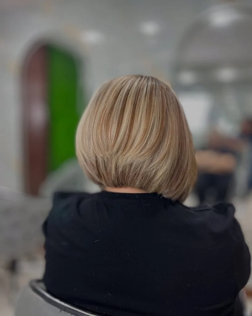 Stylish Blunt Bob with Subtle Layers