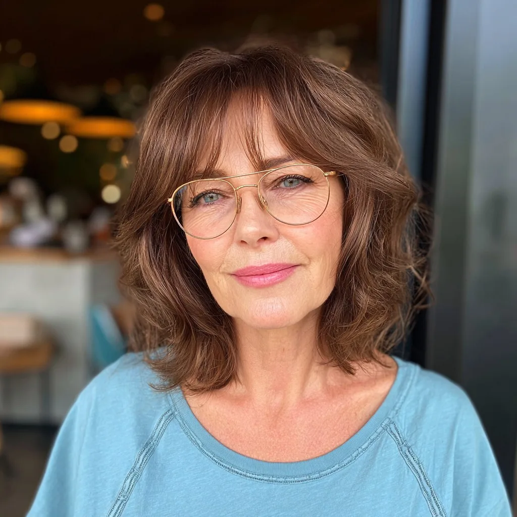 Textured Bob with Soft Face-Framing Layers
