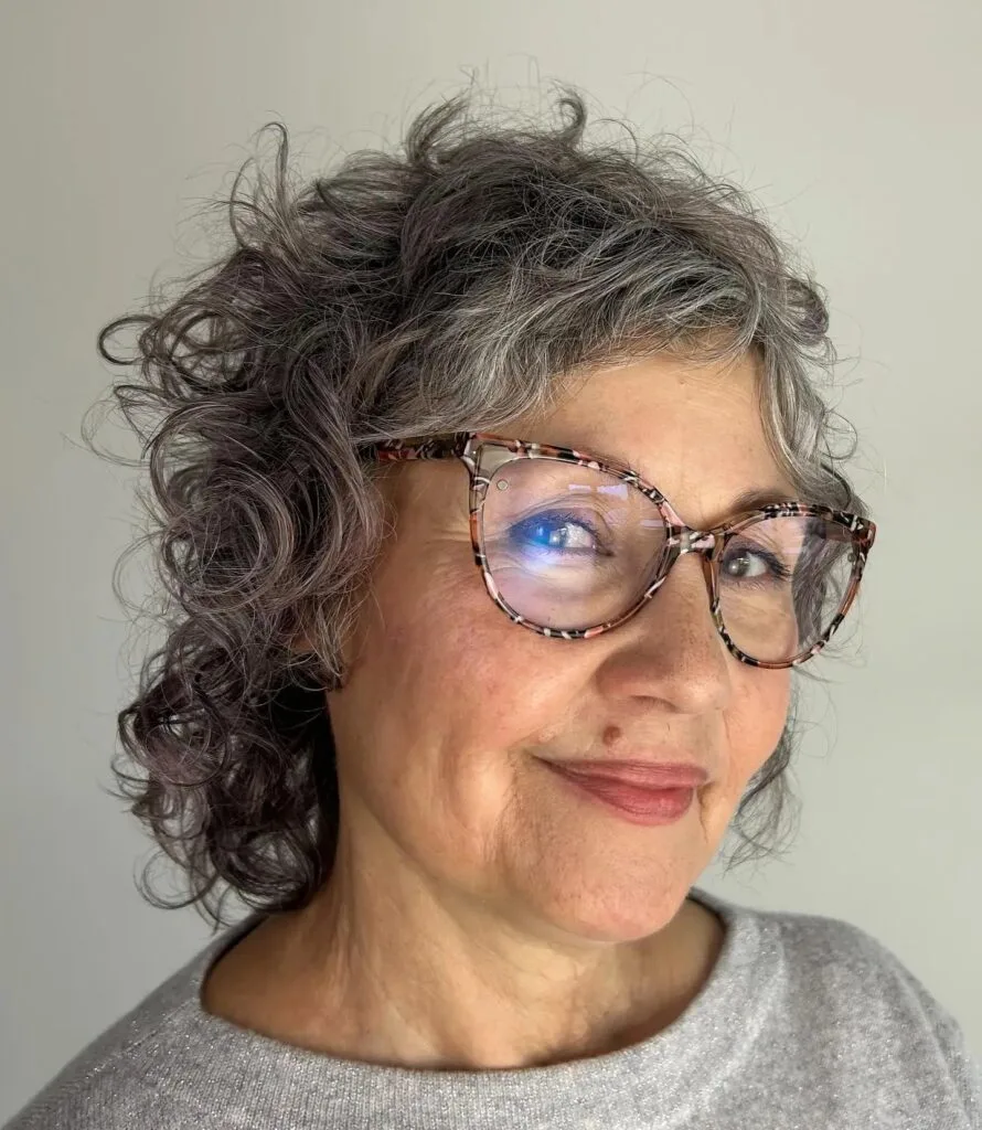 Textured Curly Shag with Framing Layers