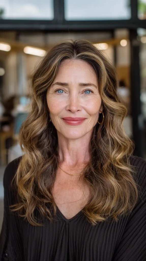 Textured Ginger Waves with Soft Layers