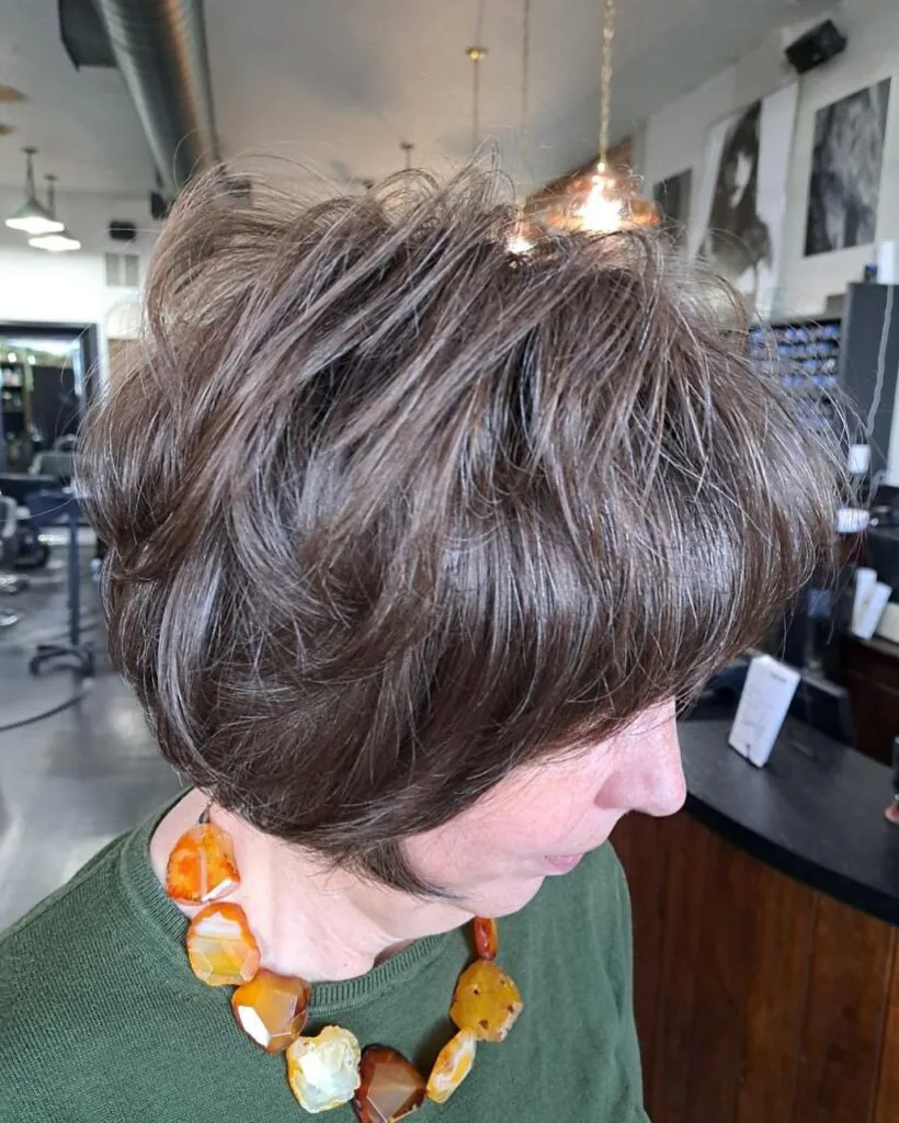 Textured Modern Bob with Soft Layers