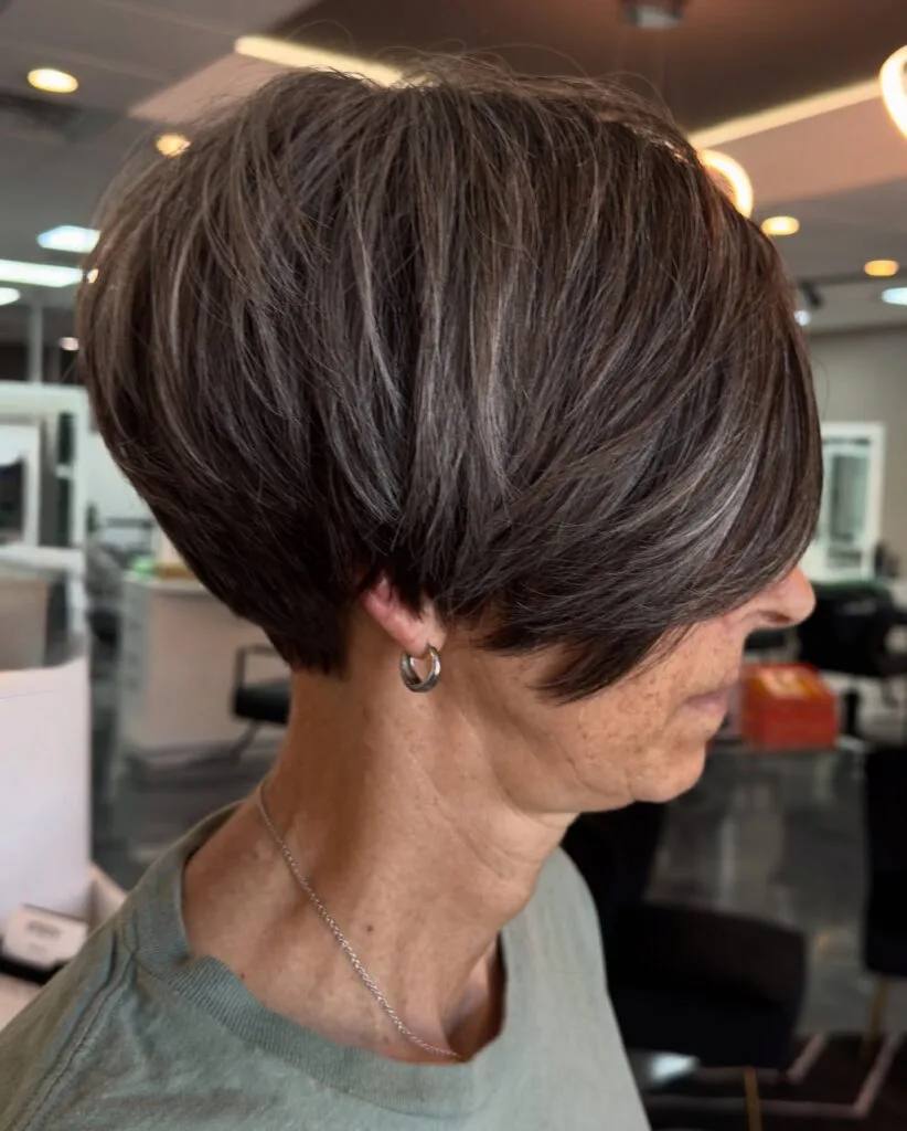 Textured Pixie Cut for Women Over 50