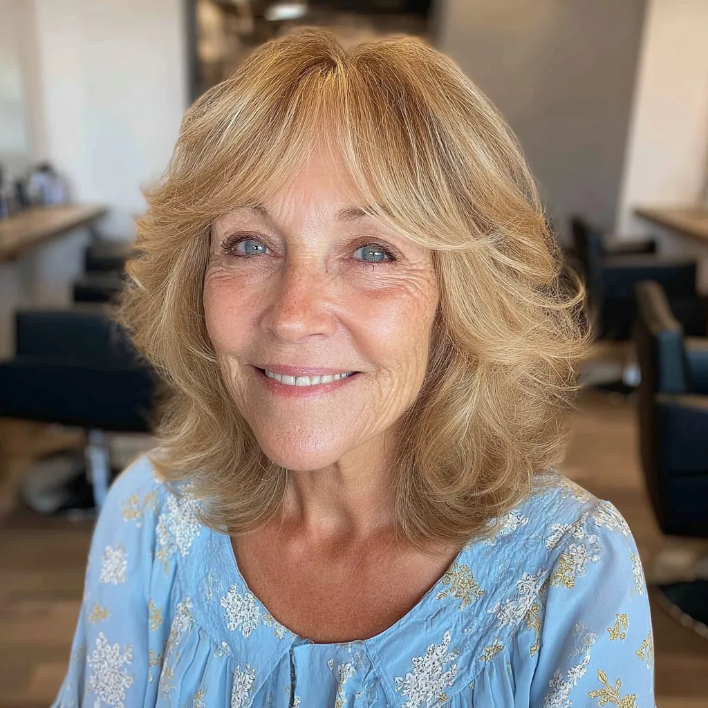 Textured Shoulder-Length Cut with Soft Layers