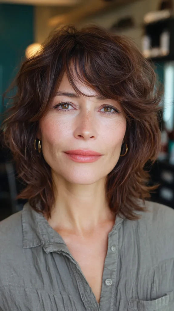 Textured Shoulder-Length Cut with Soft Layers
