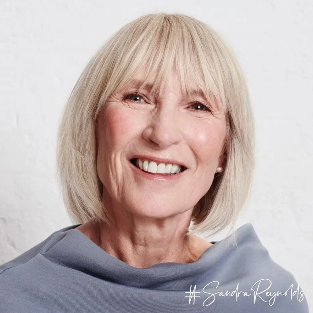 The Round Bob Haircut with Minimal Layers for Older Women