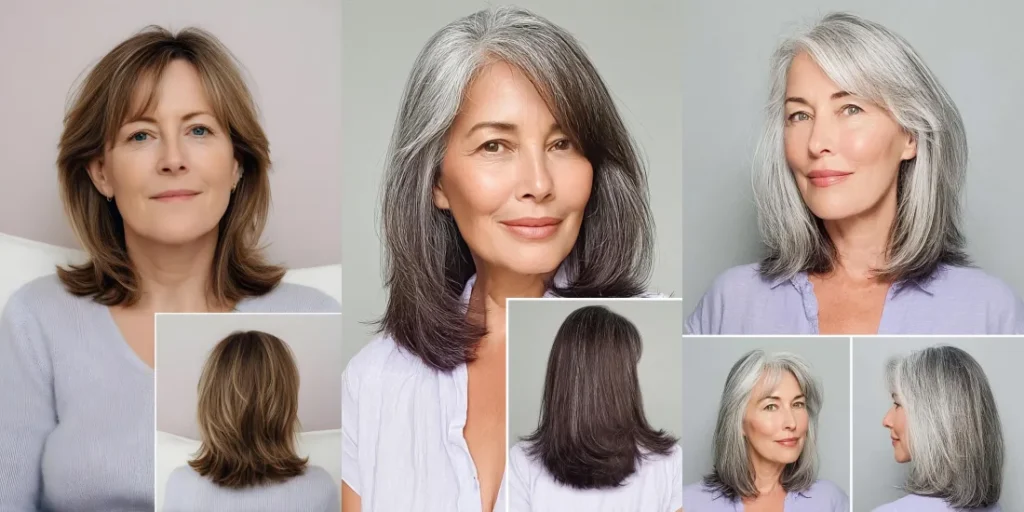 13 Best Shoulder Length Haircuts for Women Over 60