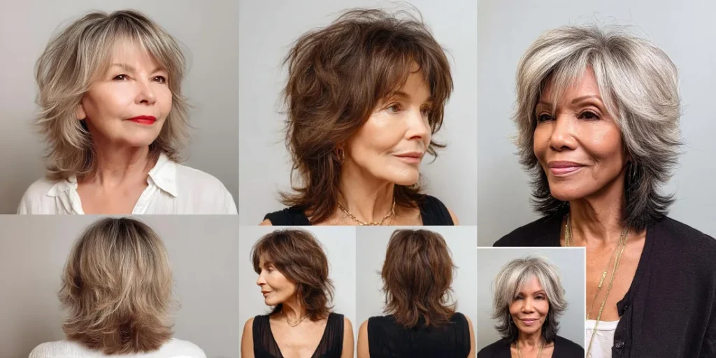 14 Easy Shaggy Hairstyles for Over 60