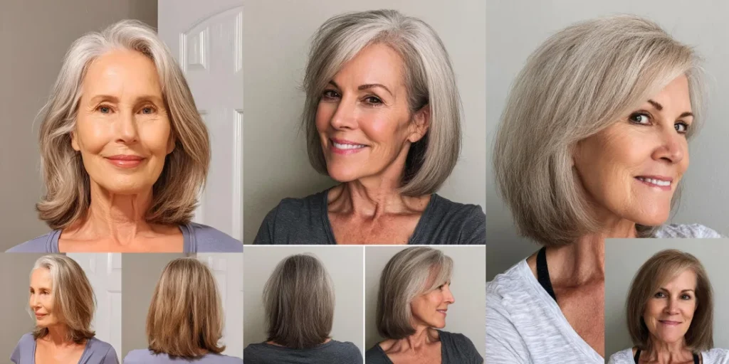 16 Best Shoulder Length Haircuts for Women Over 60
