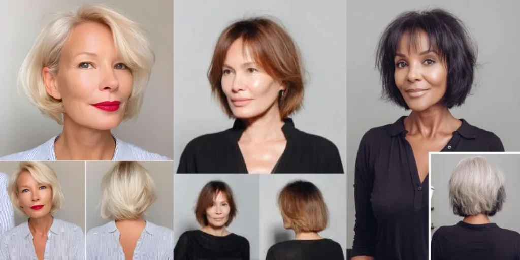 7 90s Grunge Bob Haircuts for Women Over 60