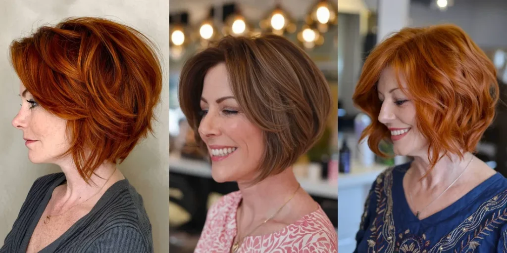 17 Flattering Angled Bob Haircuts for Women Over 40 in 2026