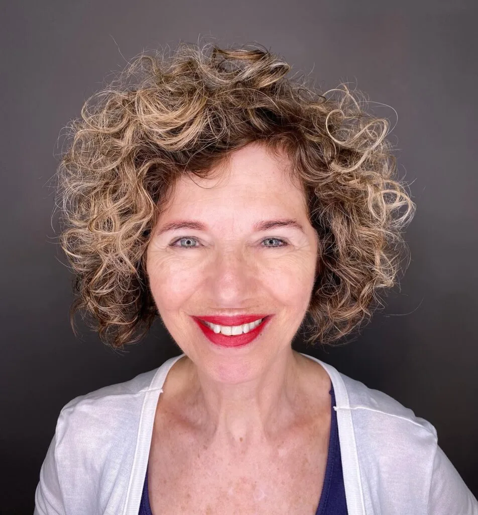 Charming Playful Curly Cut with Defined Texture