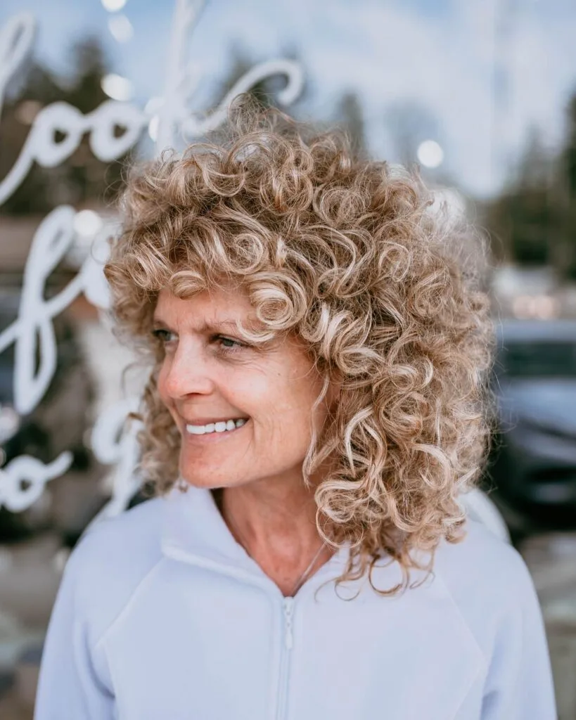 Charming Soft Curly Cut with Defined Volume