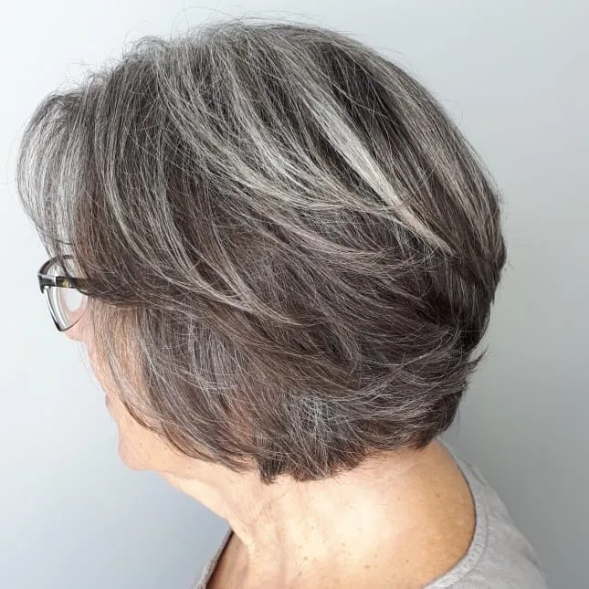 Chic Layered Bob for Fine Hair