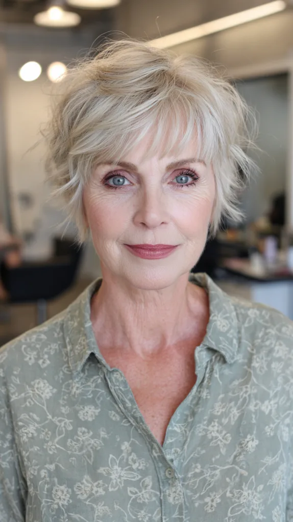 Chic Layered Textured Wolf Cut