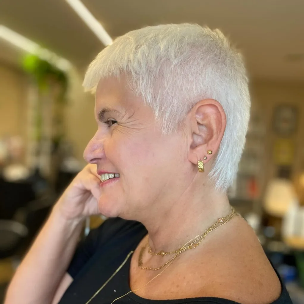 Chic Short Textured Pixie Cut with Subtle Layers