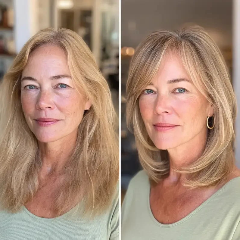 Chic Shoulder-Length Cut with Subtle Layers