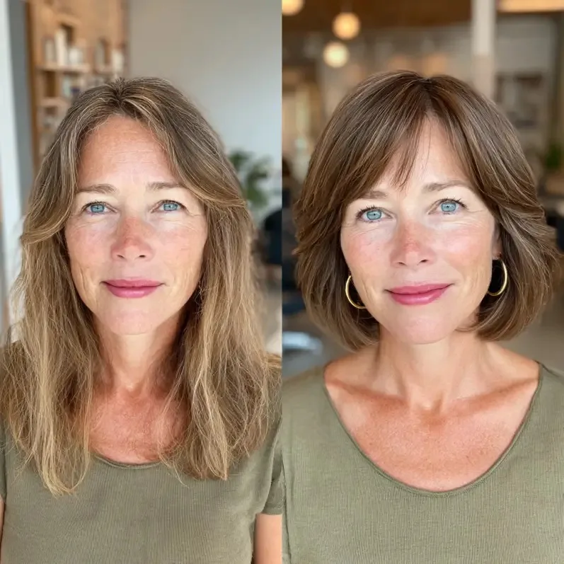 Chic Soft Bob with Subtle Layers