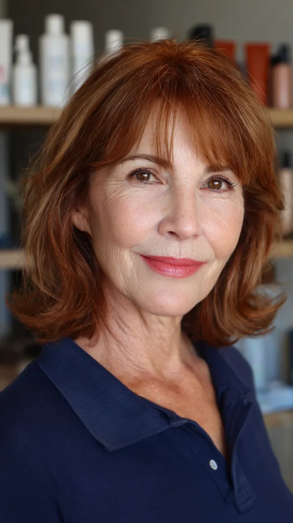 Chic Textured Lob with Subtle Layers