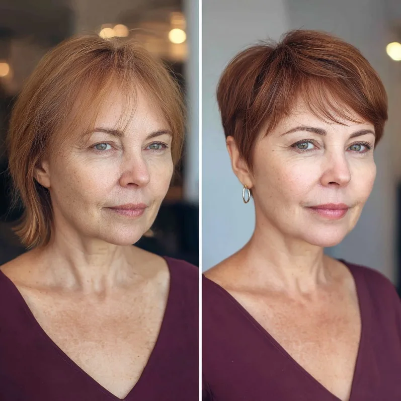 Chic Textured Pixie Cut with Subtle Layers