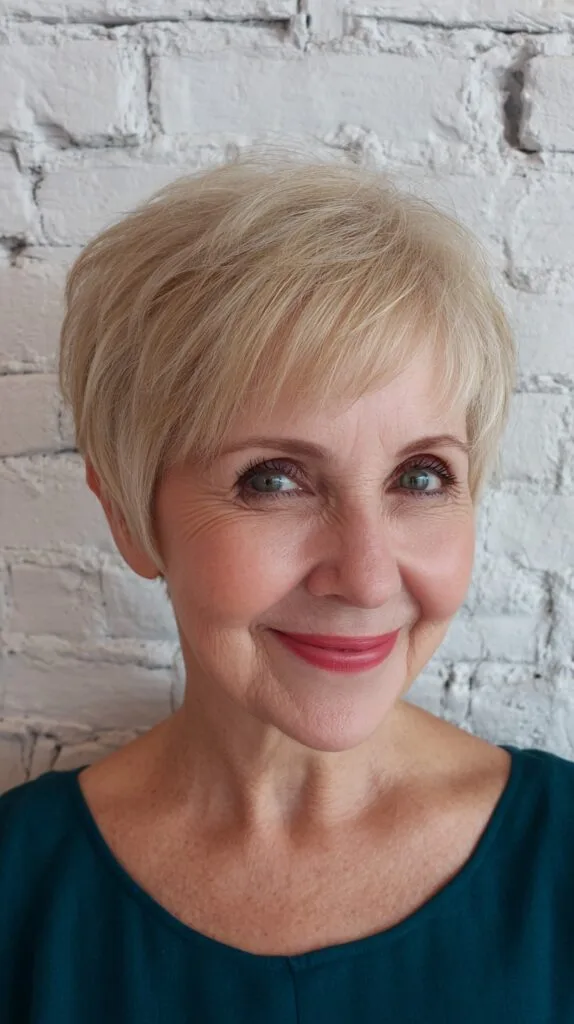 Chic Textured Short Cut with Soft Volume