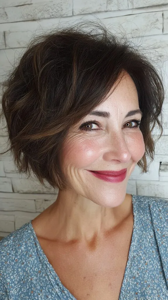 Chic Wispy Bob with Soft Layers