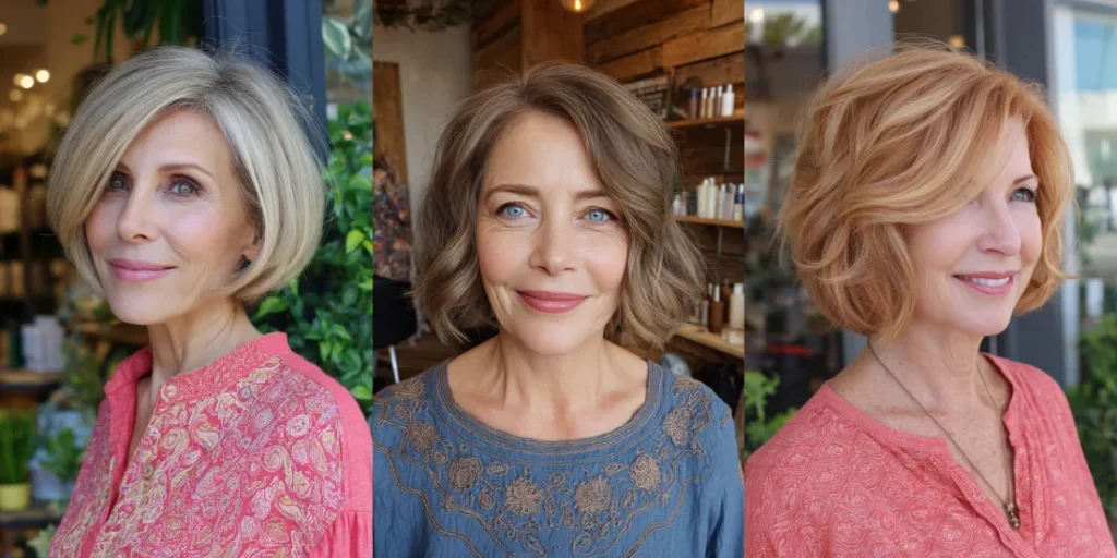 50 Gorgeous Chin-Length Bobs for Women Over 60