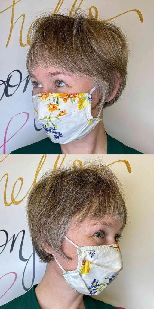 Chin-Length French Bob with Soft Bangs