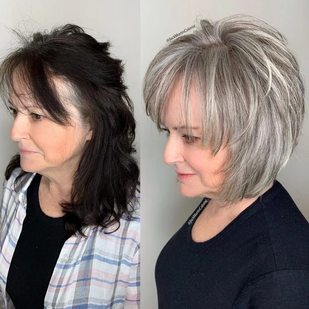 Contemporary Shag Hairdo