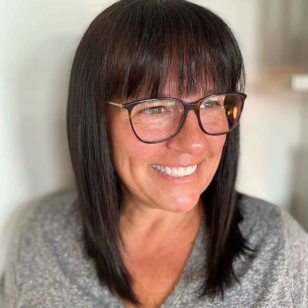 Dark espresso hair color