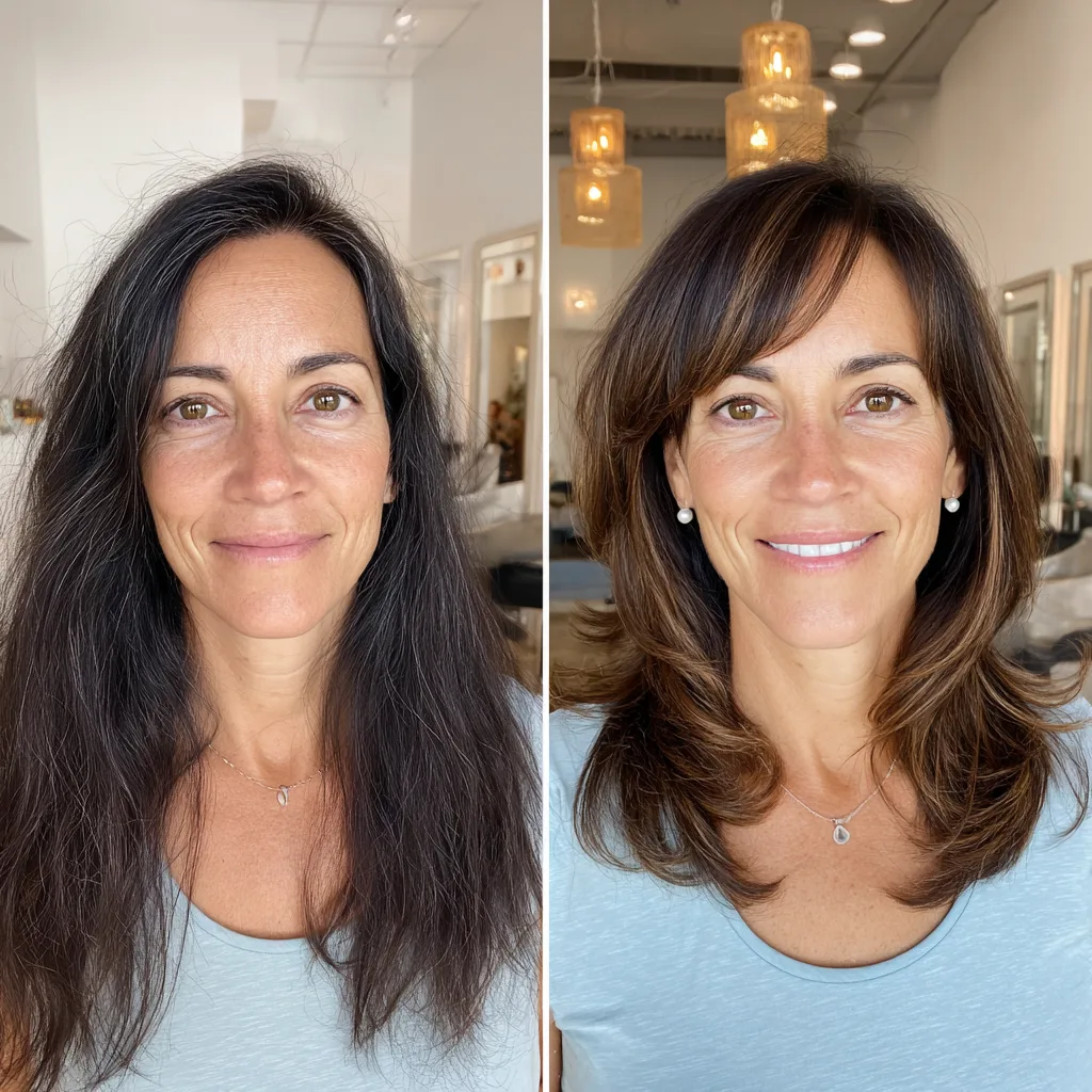 Dynamic Textured Lob with Subtle Highlights