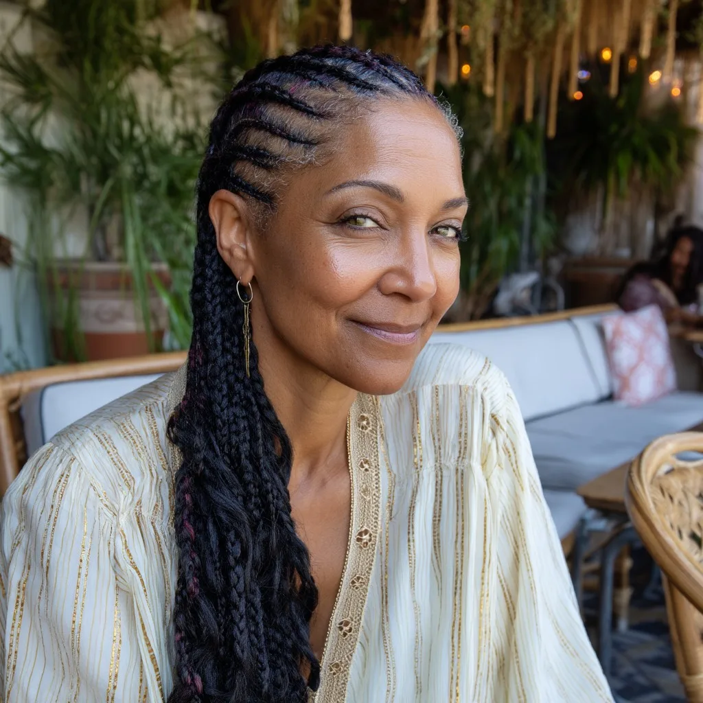 Elegant Braided Styles for Mature Women