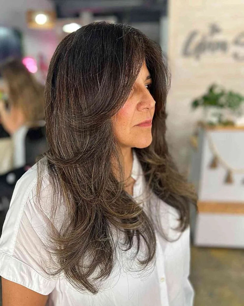 Feathered Bangs for Old Ladies