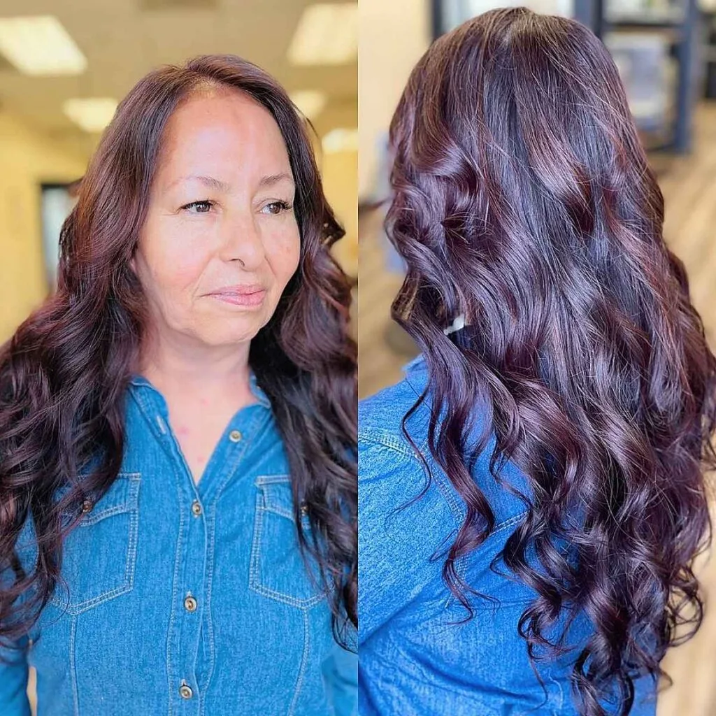 Merlot hair color